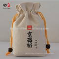 eco-friendly custom figure cotton linen bag